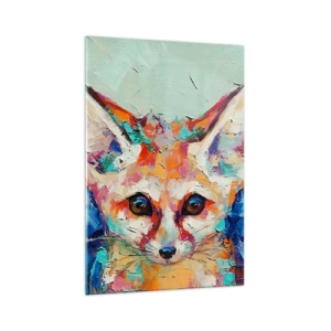 Obraz na skle - Jste na mě připraveni? - 70x100 cm