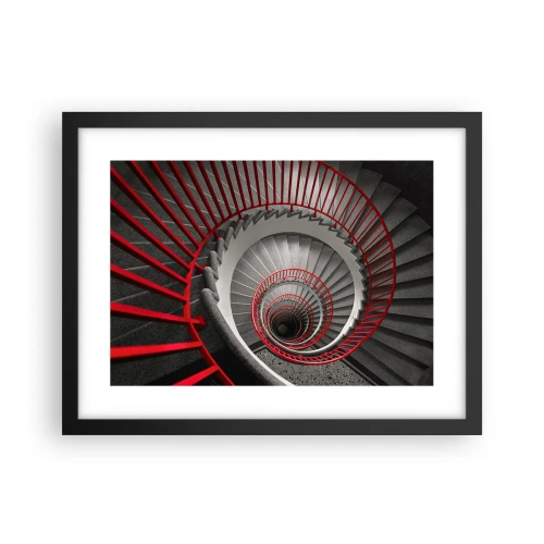 Plakát v černém rámu - Architektonické hry - 40x30 cm