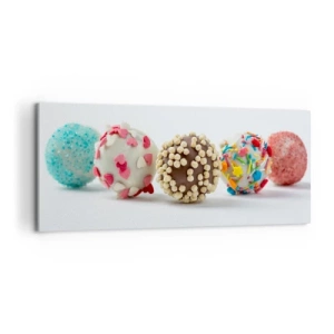 Obraz na plátně - Život může být sladký - 100x40 cm