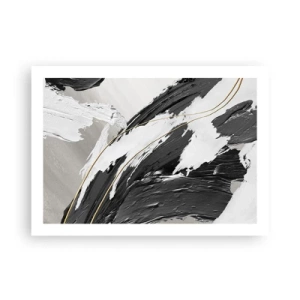 Plakát - Velkorysá abstrakce - 70x50 cm