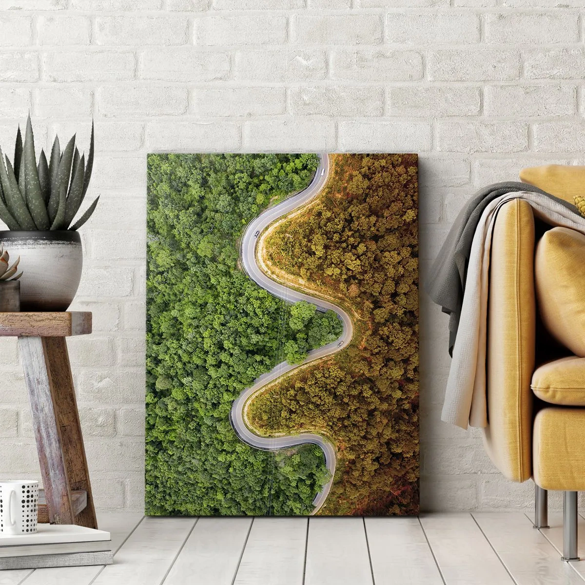 Obraz na plátně - Hranice a průlomy - 65x120 cm