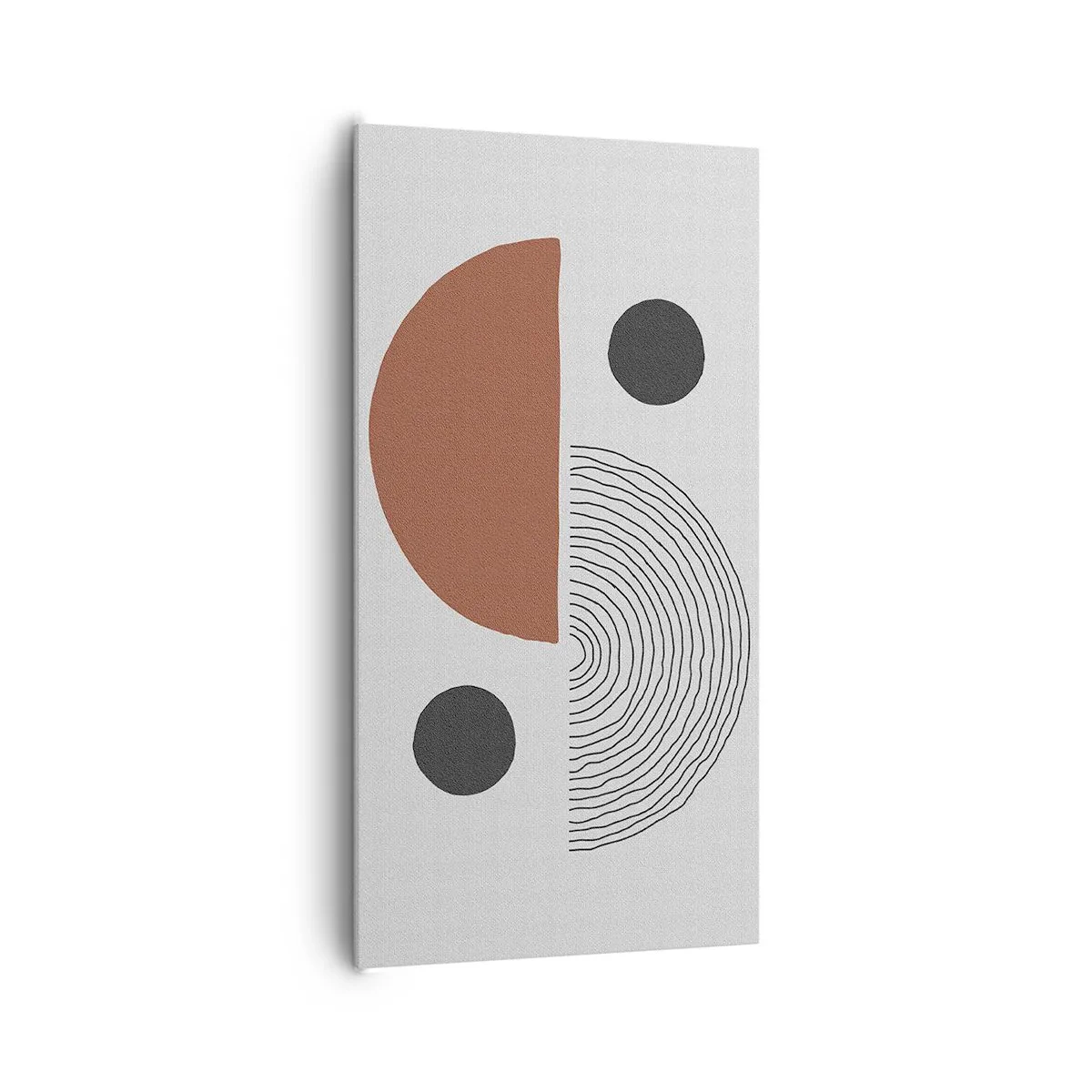 Obraz na plátně - Dokonalost kruhu - 65x120 cm