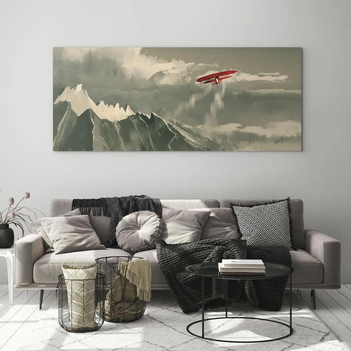 Obraz na skle - Nebojácný průkopník - 120x50 cm