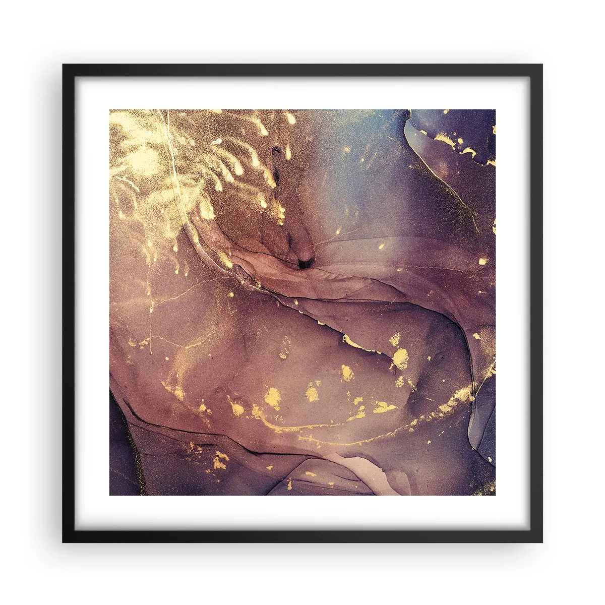 Plakát v černém rámu - Hmota a duch - 50x50 cm