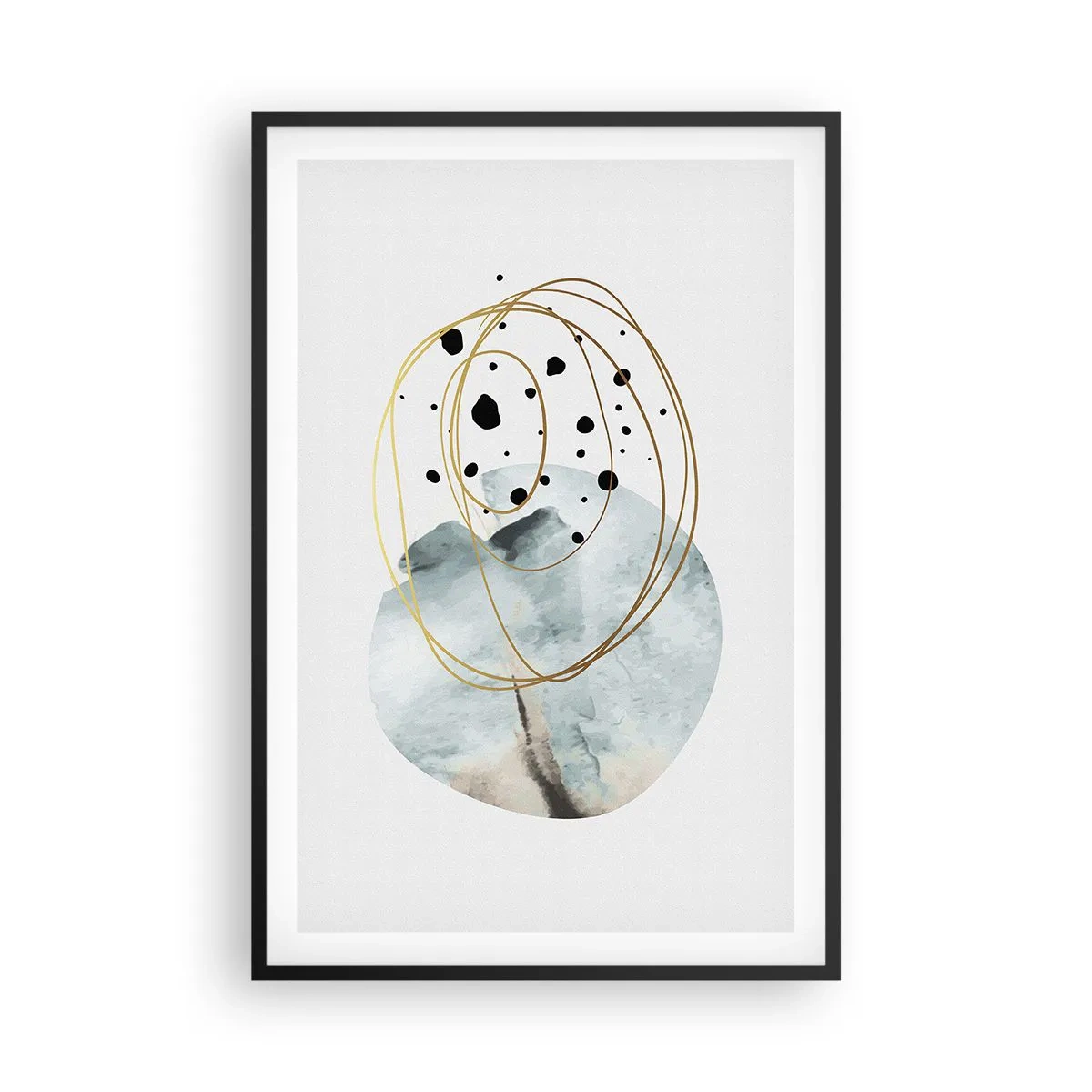 Plakát v černém rámu - V objetí prostoru - 61x91 cm