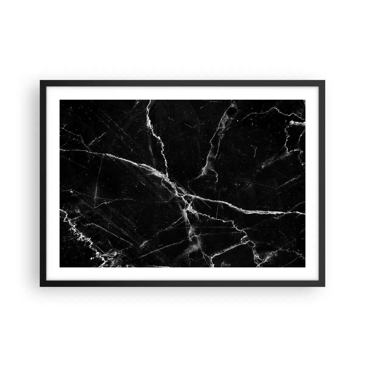 Plakát v černém rámu - Tajemný život kamene - 70x50 cm