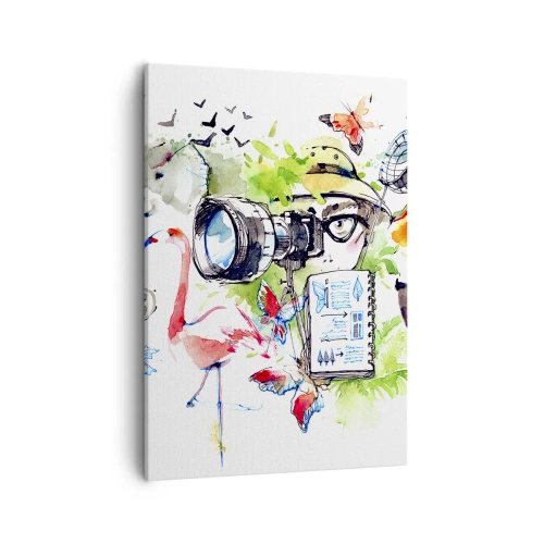Obraz na plátně - Objektivem cestovatele - 50x70 cm