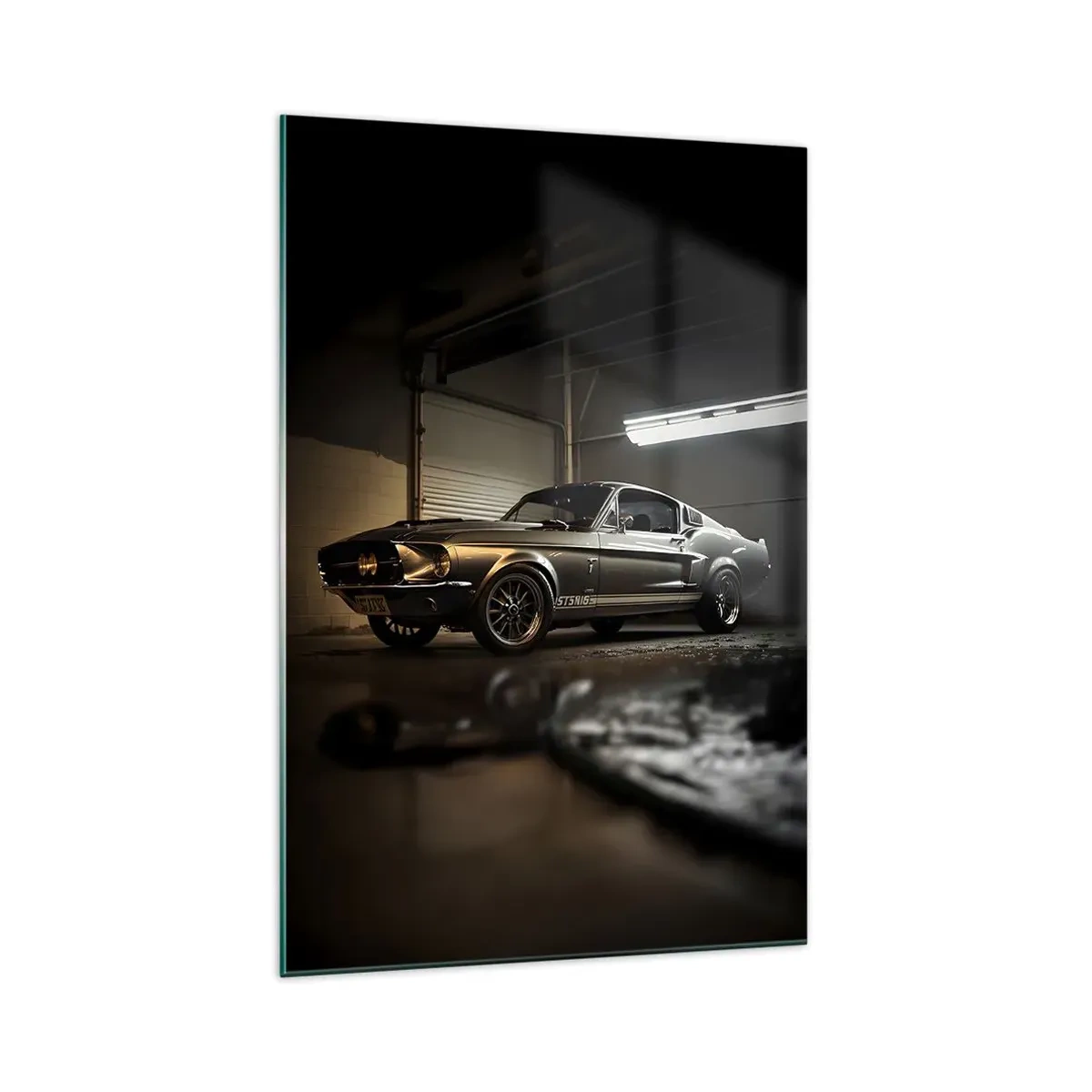 Obraz na skle - Návrat do minulosti - 70x100 cm