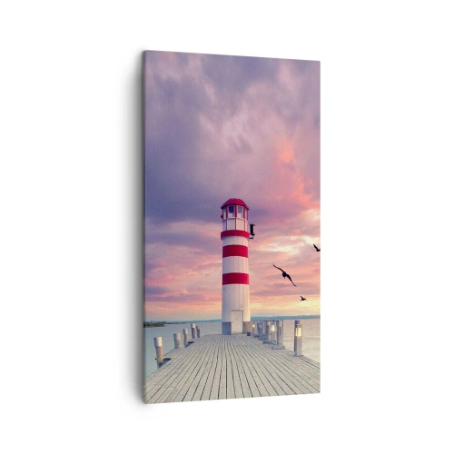 Obraz na plátně - Čas jít do přístavu - 45x80 cm