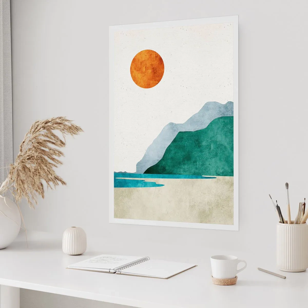 Plakát - Prostě ideální krajina - 50x70 cm