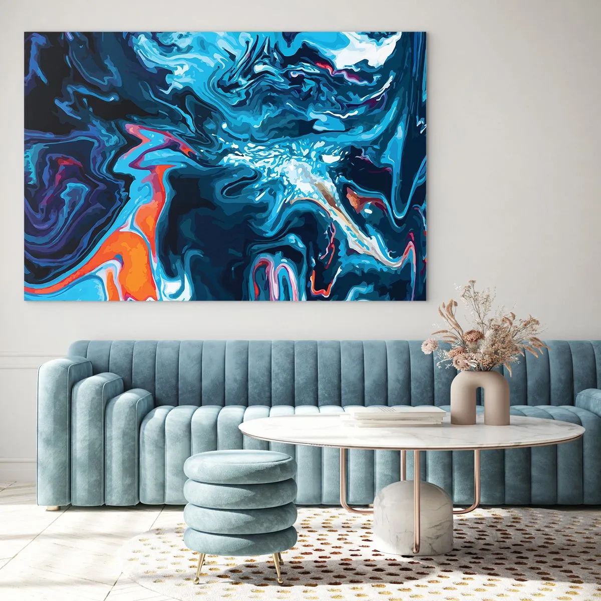 Obraz na skle - Cesta do středu nebe - 120x80 cm