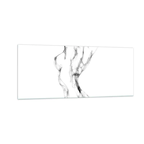 Obraz na skle - Krásná a silná - 100x40 cm