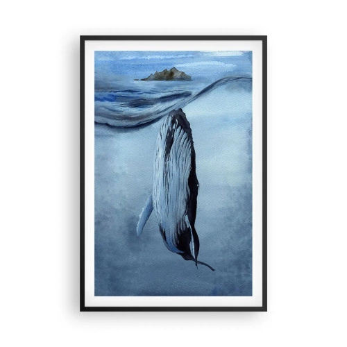 Plakát v černém rámu - Dva světy severu - 61x91 cm