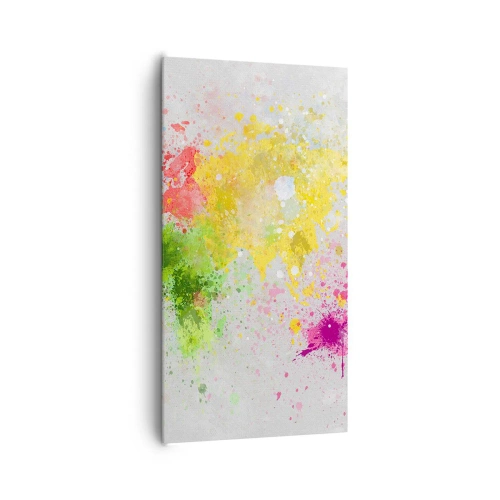 Obraz na plátně - Všechny barvy světa - 65x120 cm