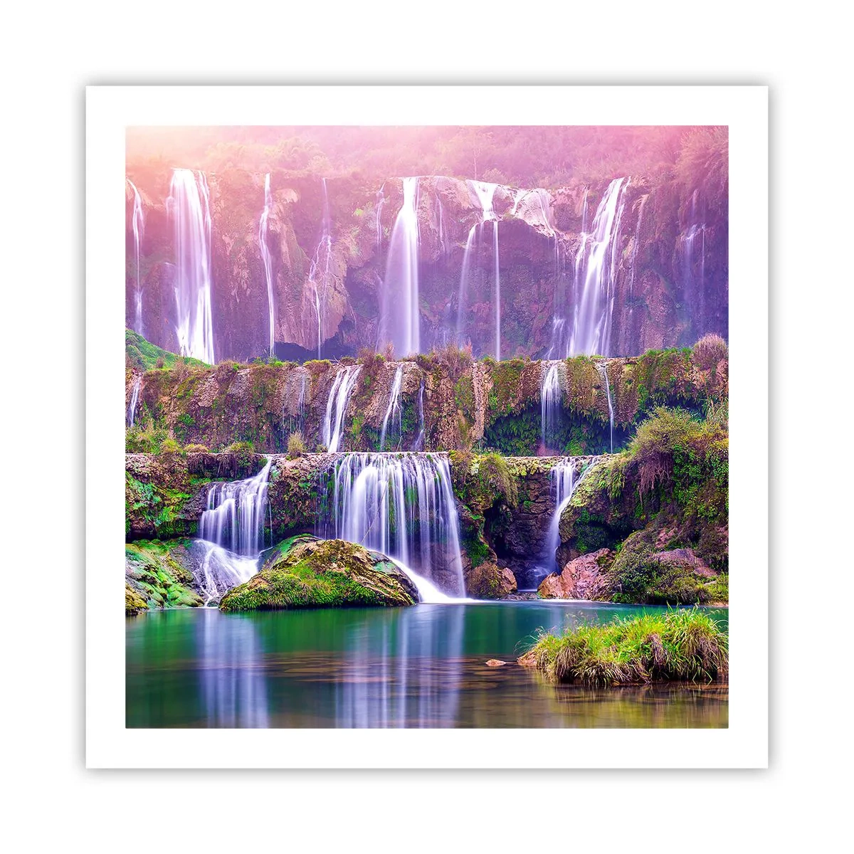 Plakát - Schody do nebe - 60x60 cm