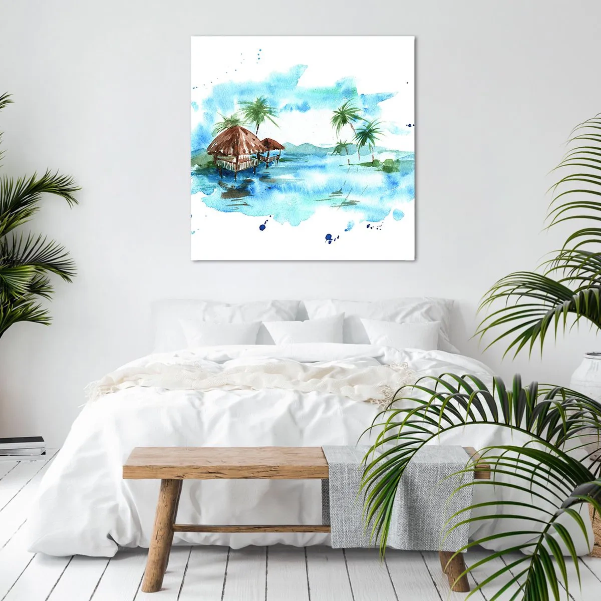 Obraz na plátně - Někde v Pacifiku - 50x50 cm