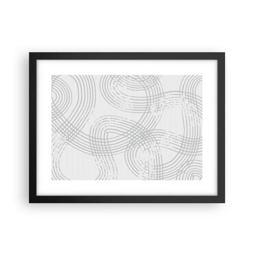 Plakát v černém rámu - Snadné východisko neexistuje - 40x30 cm