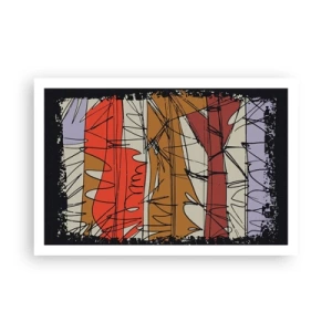 Plakát - Spontánní kompozice - 91x61 cm
