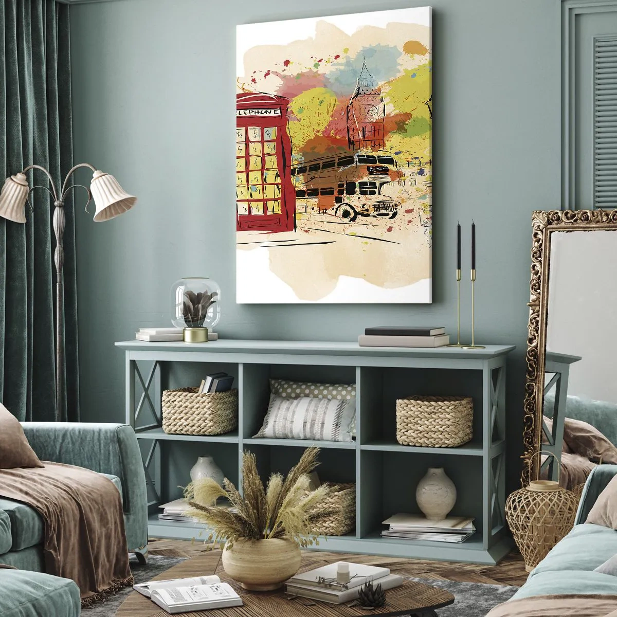 Obraz na plátně - Město různorodostí - 50x70 cm