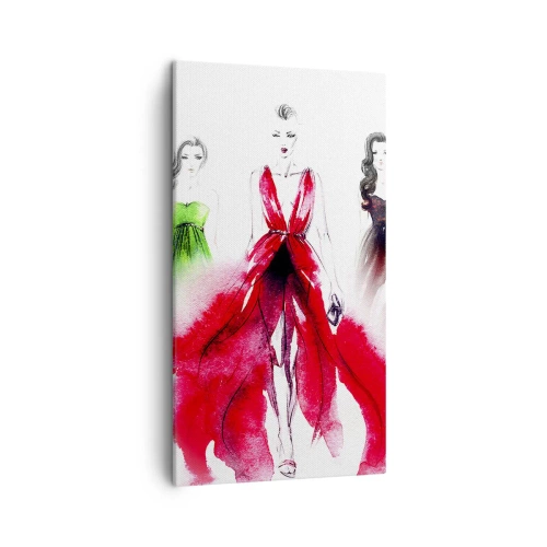 Obraz na plátně - Nálada na kostýmy - 45x80 cm