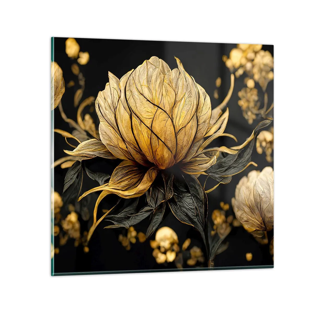 Obraz na skle - Jemná křehkost - 50x50 cm