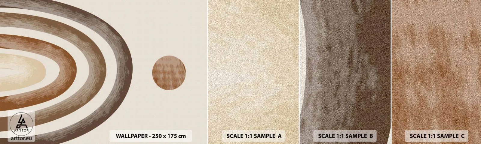 Fototapeta Vzorek Standard Eco - V předaleké galaxii - Abstrakce, Kus, Design - 100x30 cm