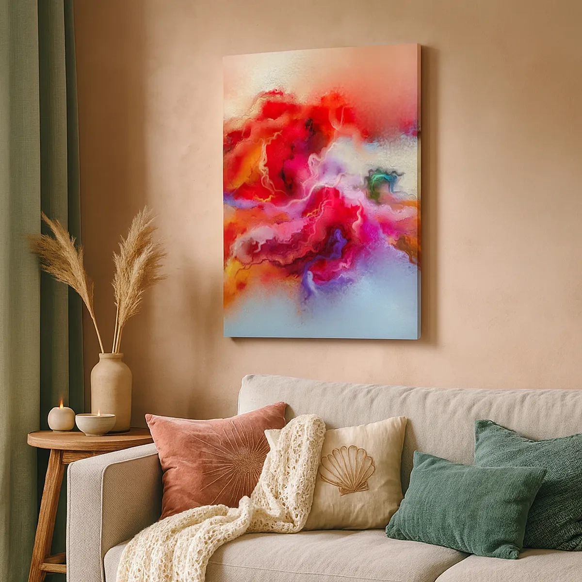 Obraz na plátně - Jak zachytit sny - dým - 50x70 cm