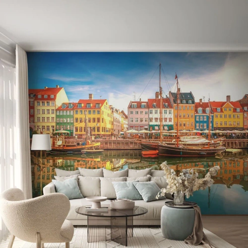 Fototapeta na míru Standard Eco - U vody hladké jako zrcadlo - Krajina, Architektura, Kodaň