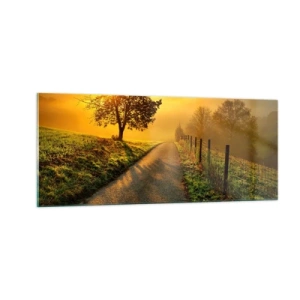 Obraz na skle - Medové odpoledne - 100x40 cm