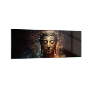 Obraz na skle - Duchovní rovnováha - 140x50 cm
