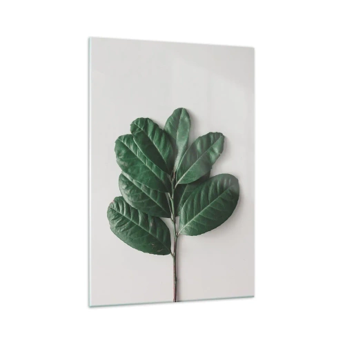 Obraz na skle - Kresba samotné přírody - 70x100 cm