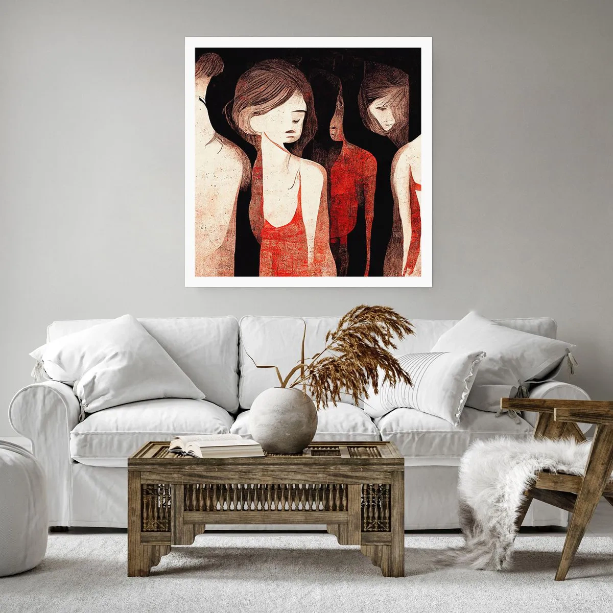 Plakát - Madony z temnoty - 50x50 cm