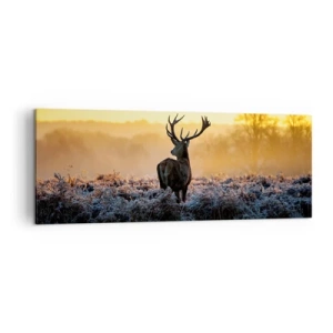 Obraz na plátně - Korunován na svém panství - 140x50 cm