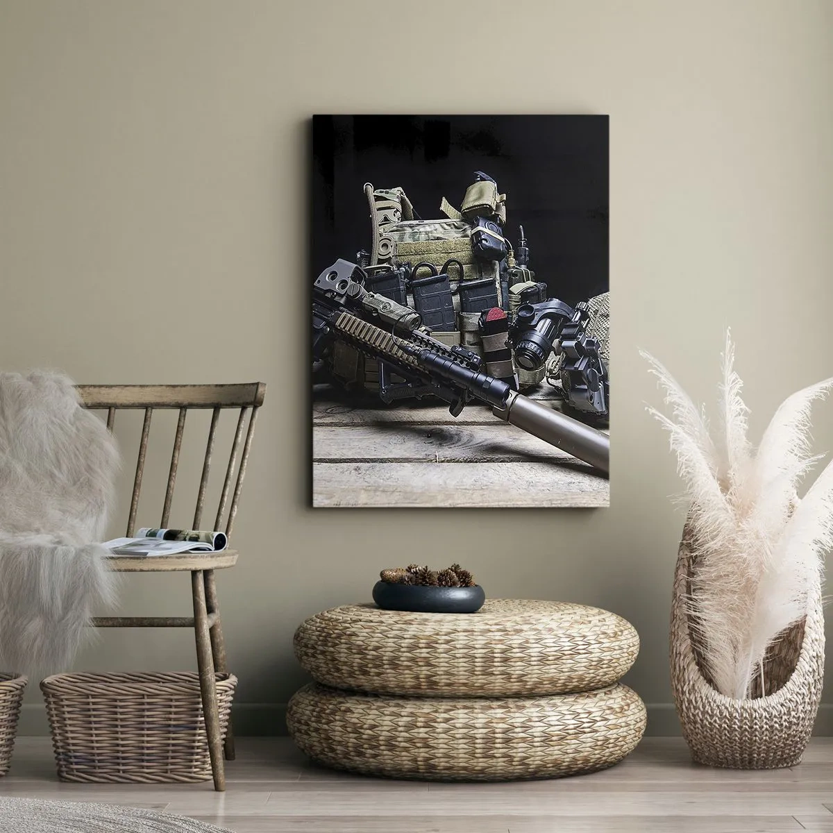 Obraz na plátně - Pohov! - 45x80 cm