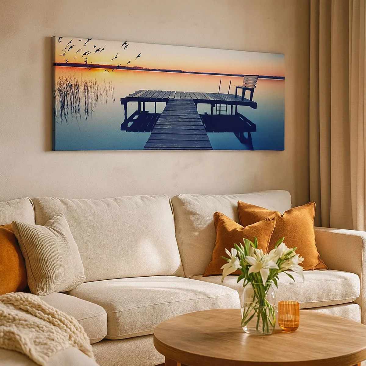 Obraz na plátně - To byl dobrý den - 100x40 cm