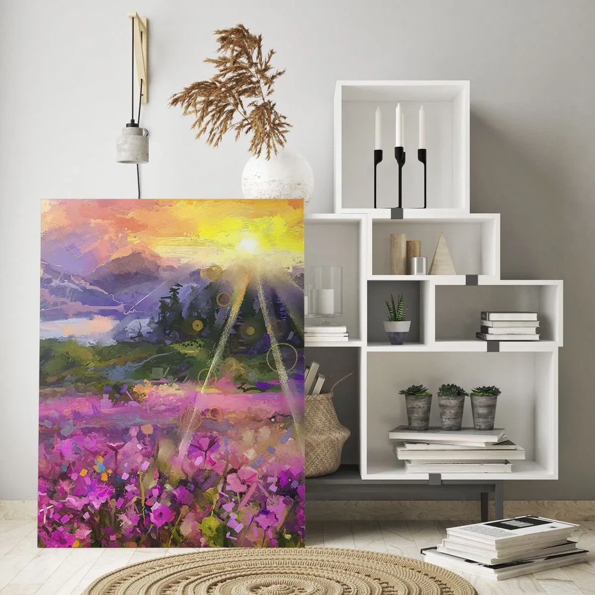 Obraz na skle - V údolí v péči slunce - 70x100 cm