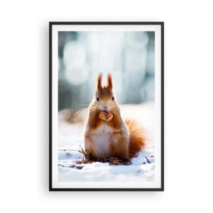 Plakát v černém rámu - Co se tak díváš? - 61x91 cm