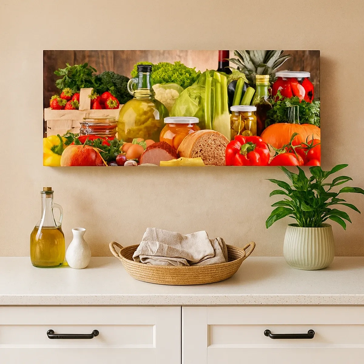 Obraz na plátně - Uzené, pečené, marinované - 30x30 cm