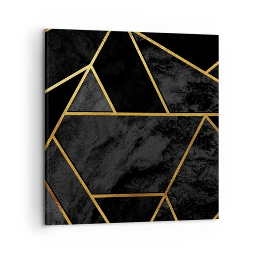 Obraz na plátně - Temnota a světlo - 60x60 cm