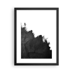 Plakát v černém rámu - Živly: země - 30x40 cm