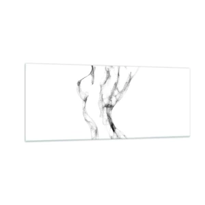 Obraz na skle - Krásná a silná - 100x40 cm
