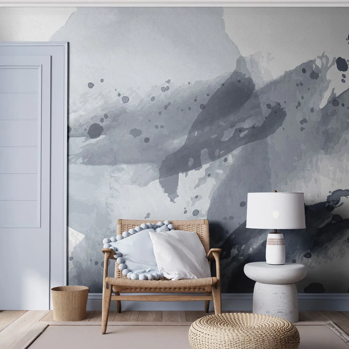 Fototapeta Premium Sand - Studie o povaze vody - Abstrakce, Kus, Moderní vzor - 350x256 cm