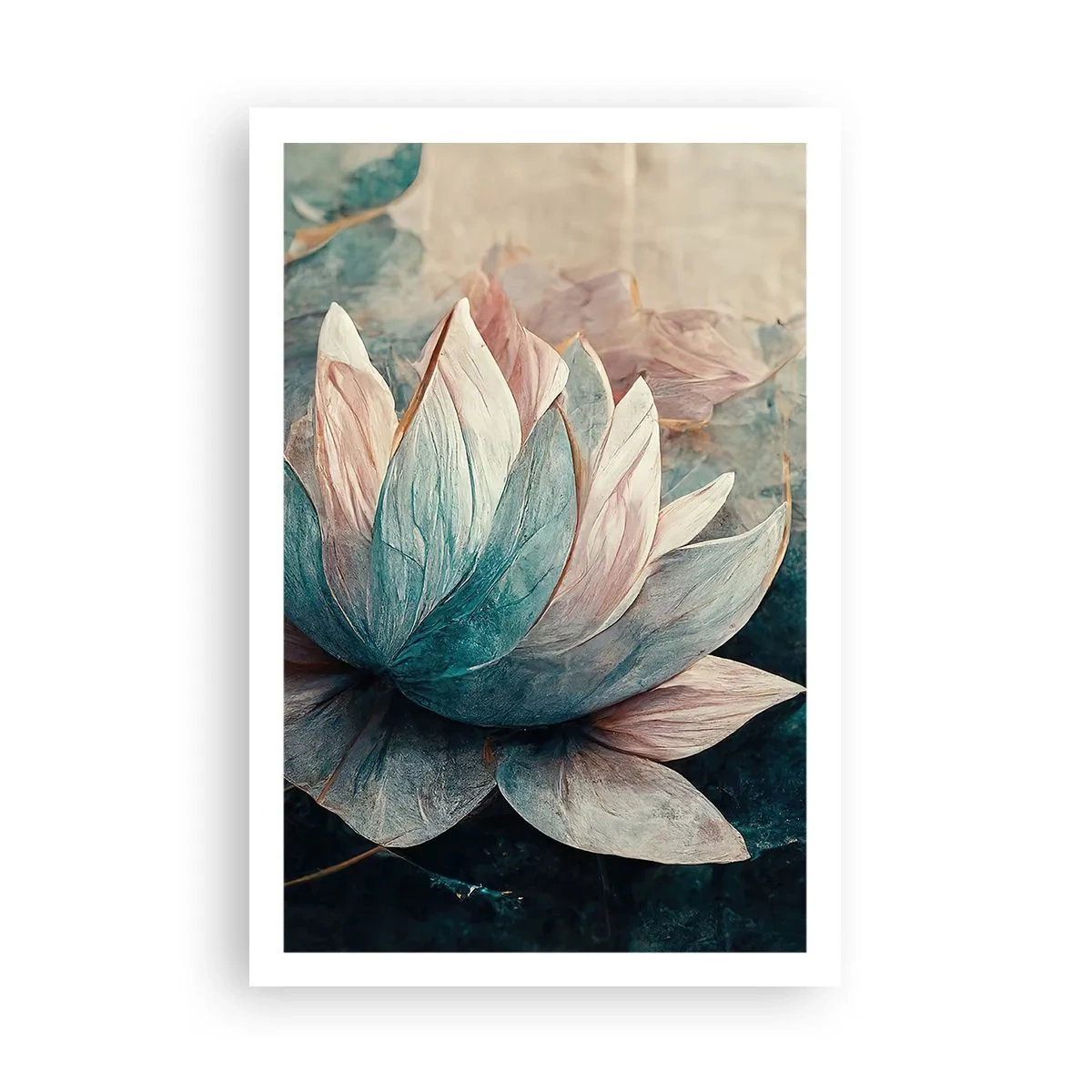 Plakát - Hvězdy a jezero - 61x91 cm