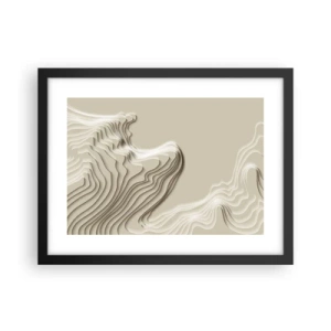 Plakát v černém rámu - Topografie umění - 40x30 cm