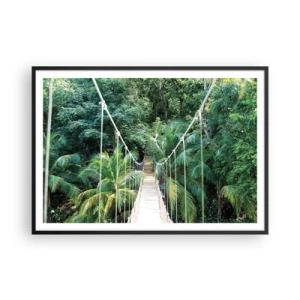 Plakát v černém rámu - Welcome to the jungle! - 100x70 cm
