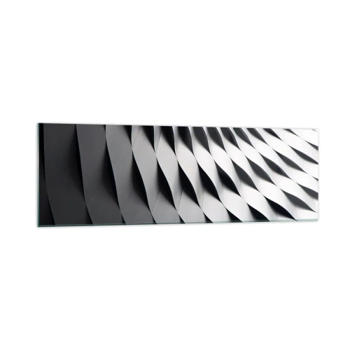 Obraz na skle - Na hladině vln - 160x50 cm