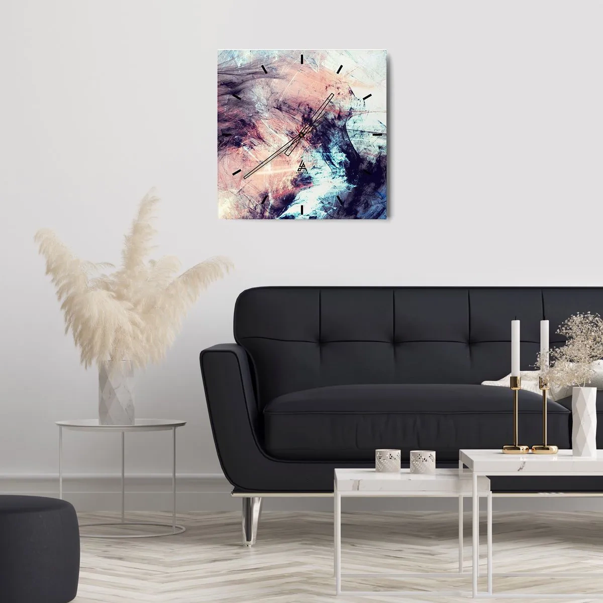 Nástěnné hodiny - Vnímej vítr - 30x30 cm