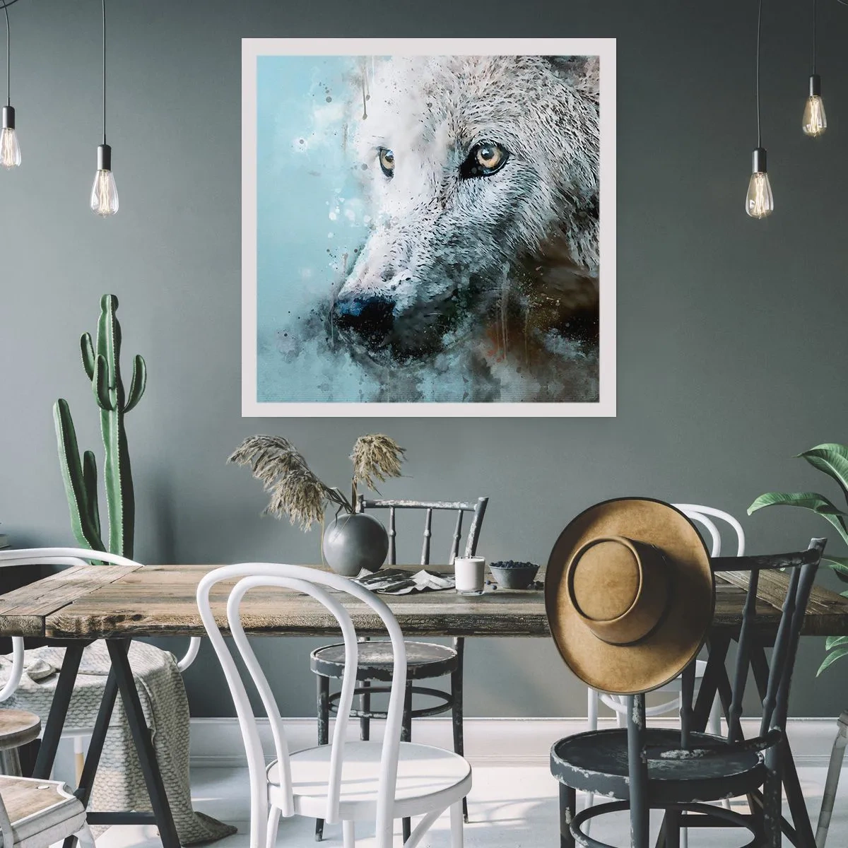 Plakát - Seznamte se s vlčí duší - 60x60 cm