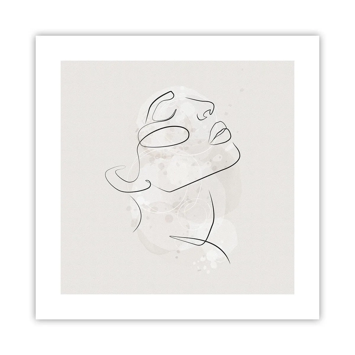 Plakát - Náčrt snu - 40x40 cm