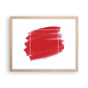 Plakát v rámu světlý dub - Mimo rám - 50x40 cm